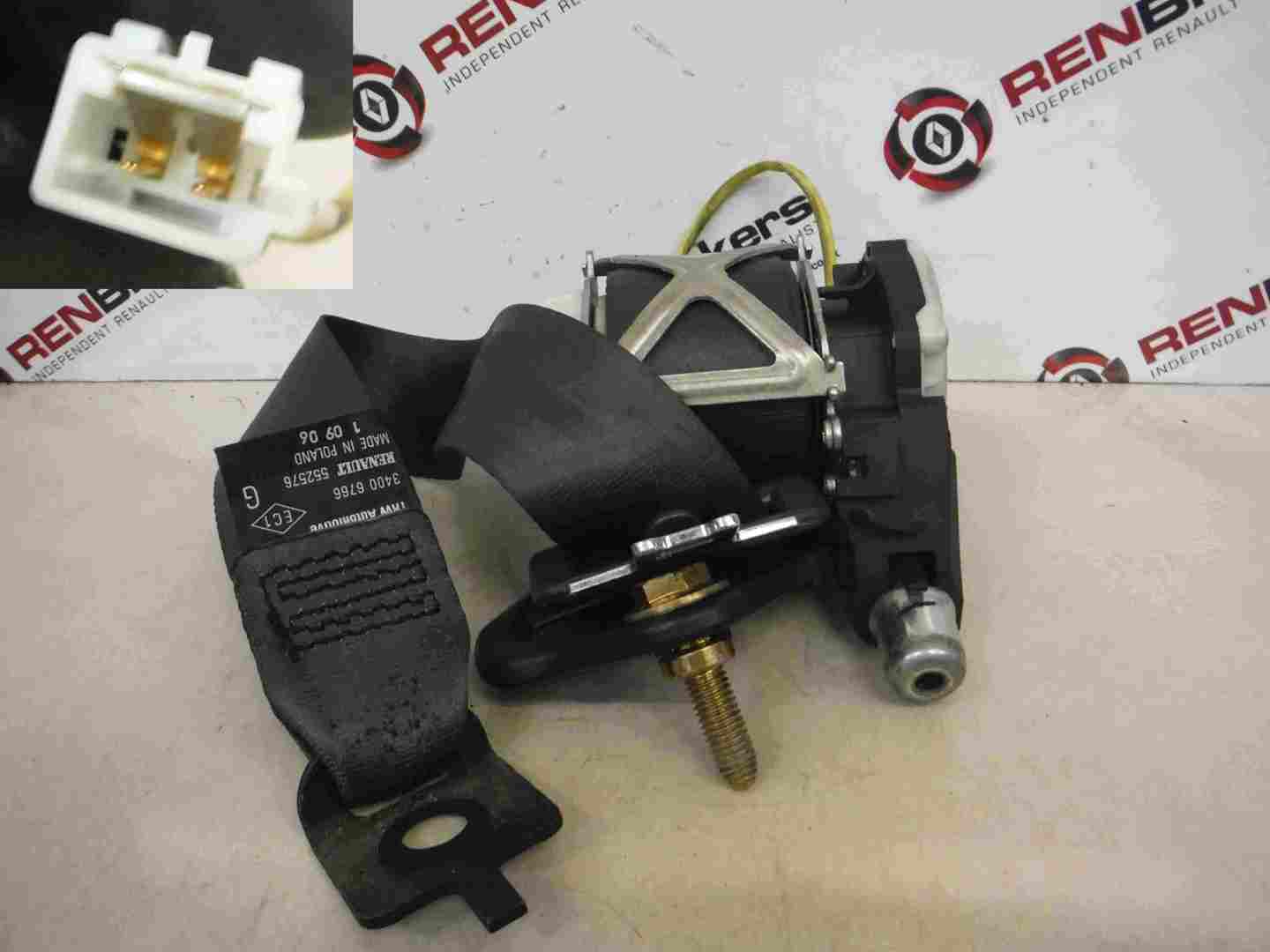 Renault Clio MK3 2005-2012 Passenger NSR Rear Seat Belt Pretensioner