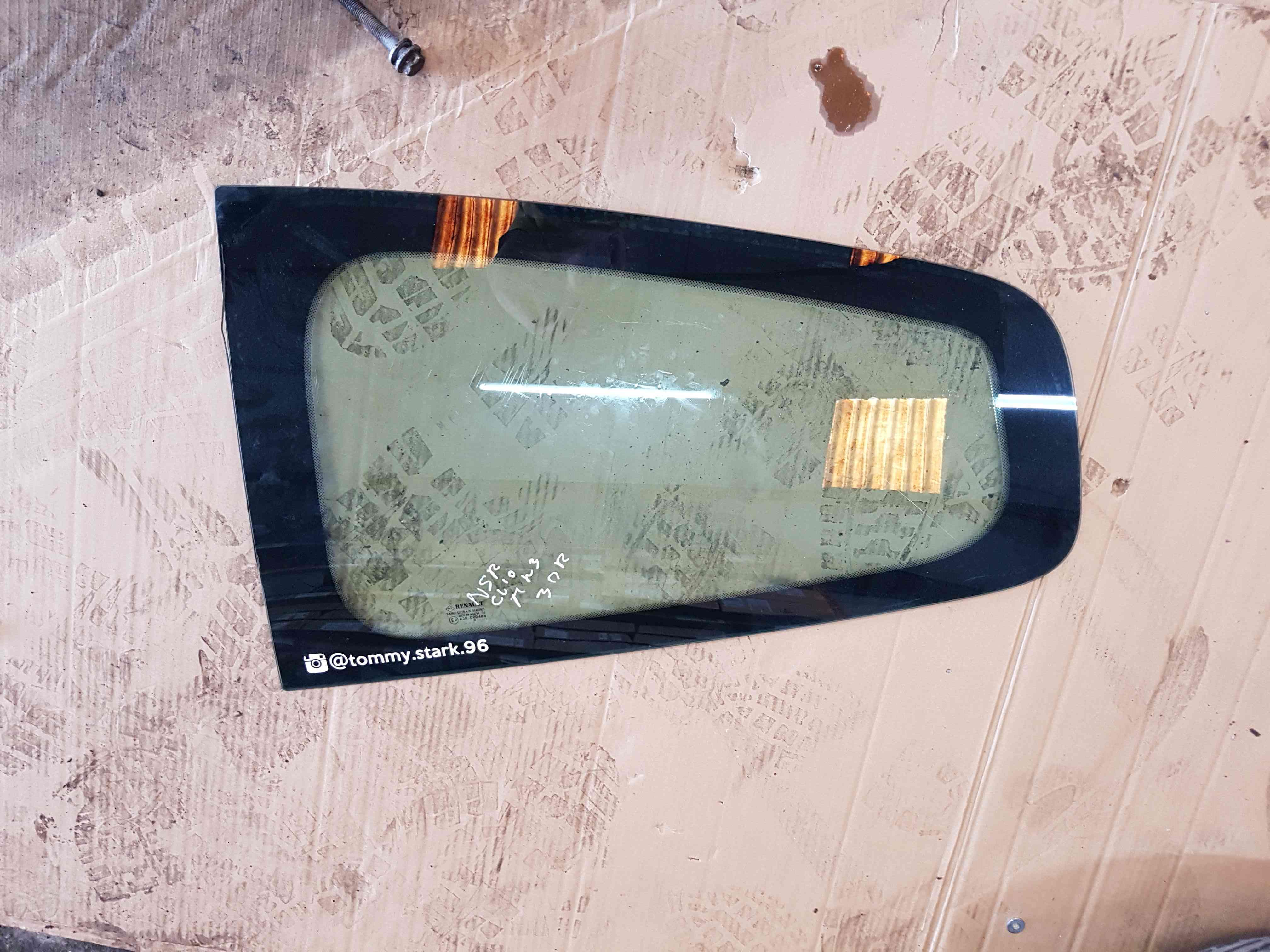 Thumb 5 Renault Clio MK3 2005-2012 Passenger NSR Rear Window Glass 3Door