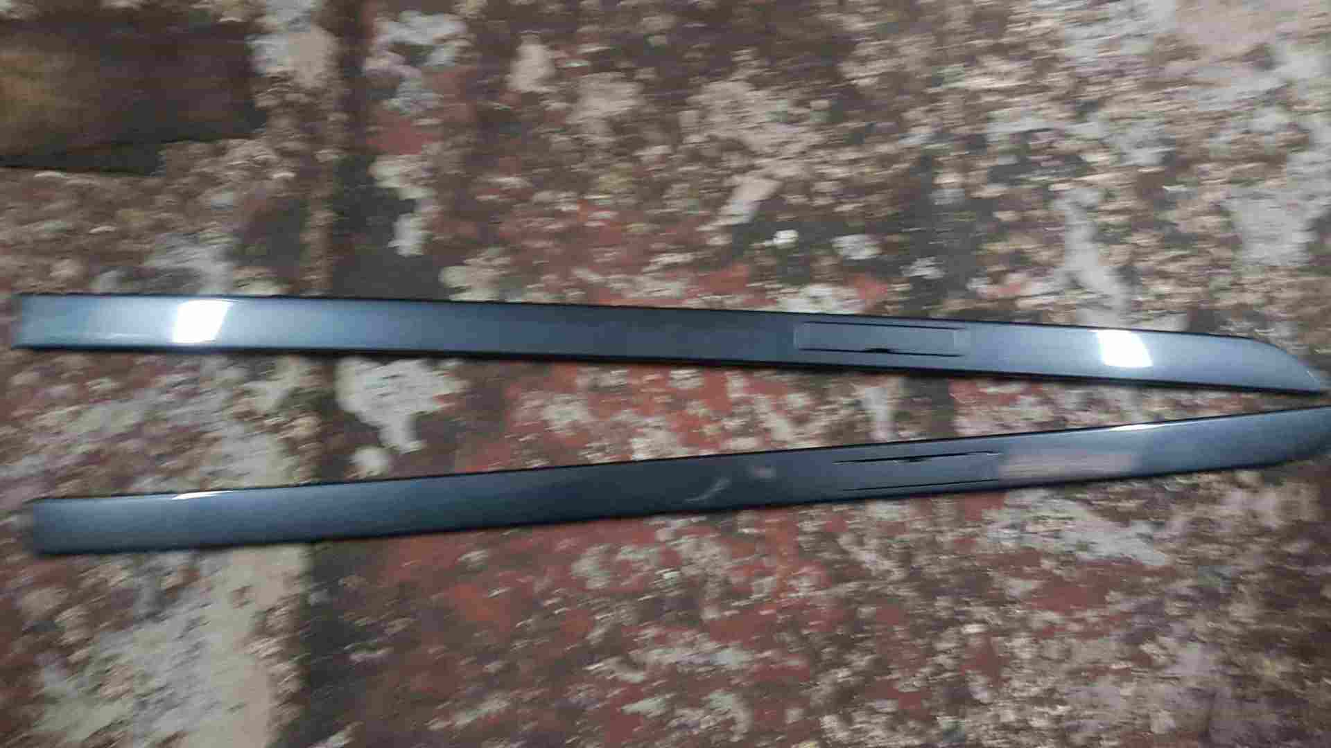 Thumb 5 Renault Clio MK3 2005-2012 Roof Rack Insert Trim Plastic OS NS Grey Teb66