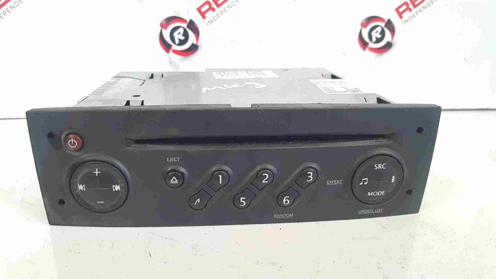 Renault Clio MK3 2005-2012 Radio Cd Player Update List + Code 8200483757