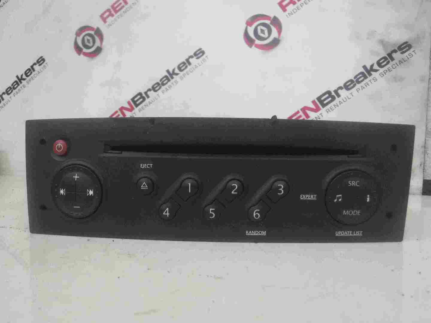 Renault Clio MK3 2005-2012 Radio Cd Player Update List 8200607915