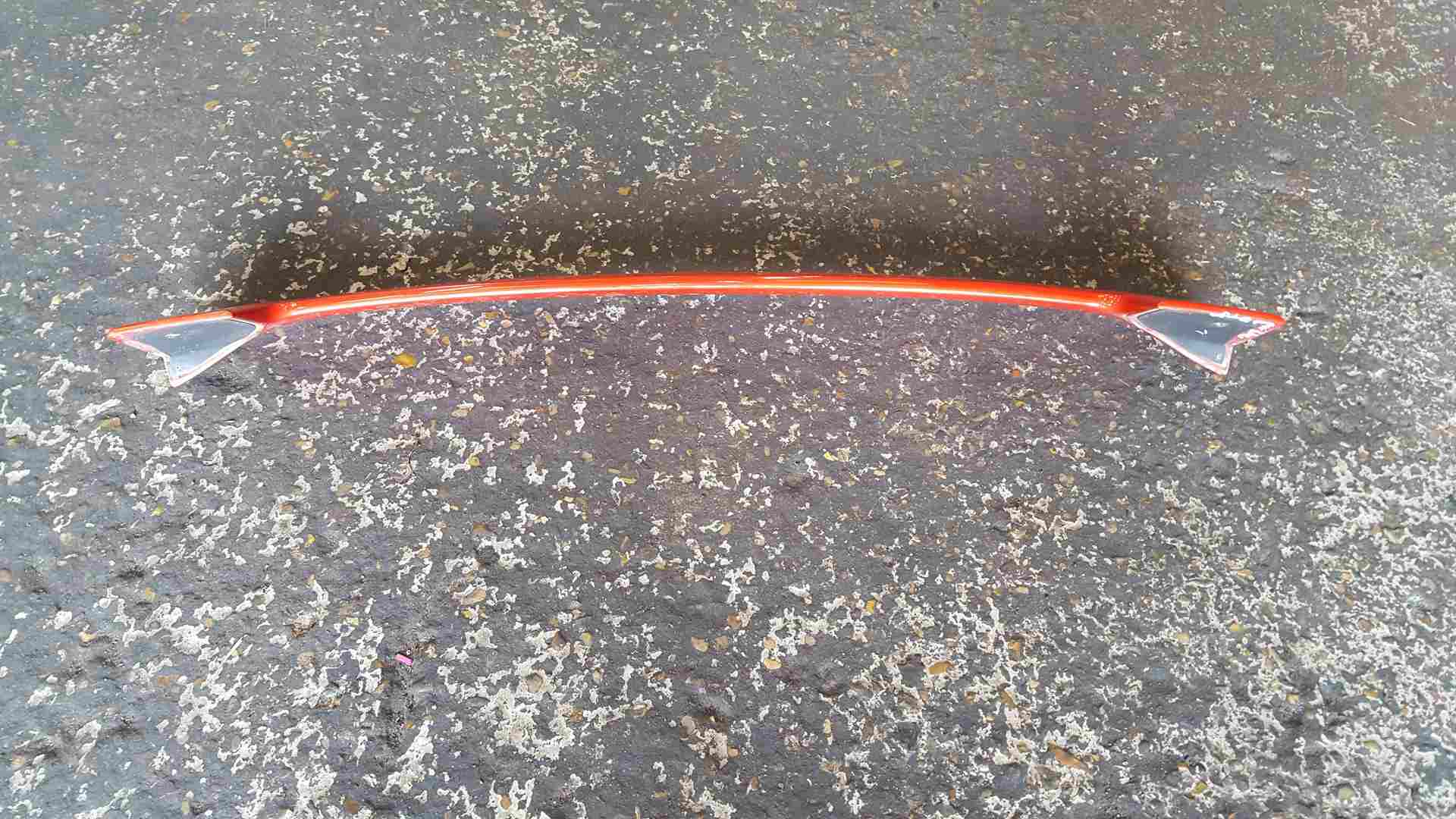 Thumb 3 Renault Clio MK3 2005-2012 Rear Boot Spoiler RED Ted75