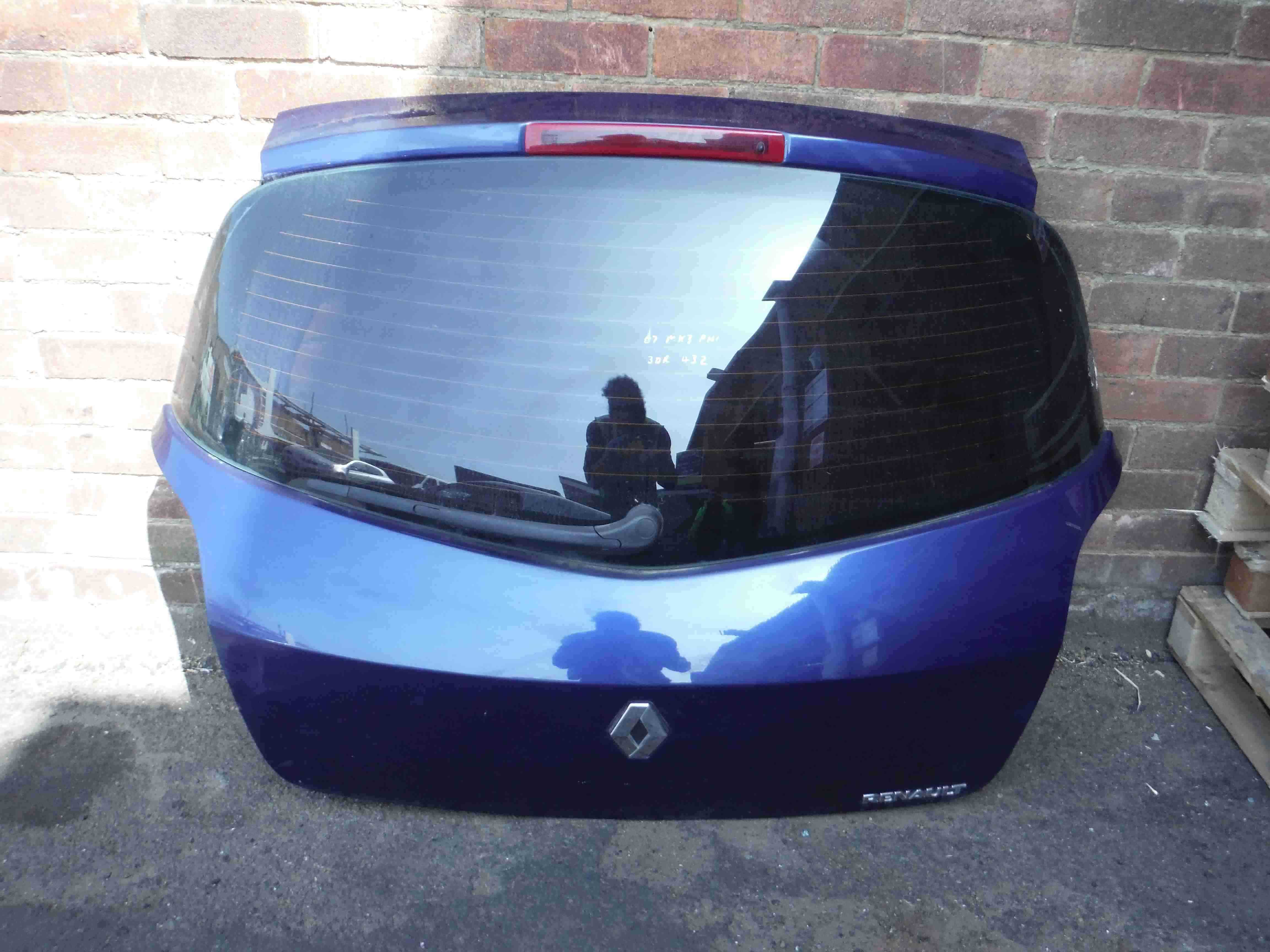 Renault Clio MK3 2005-2012 Rear Boot Tailgate Blue 432