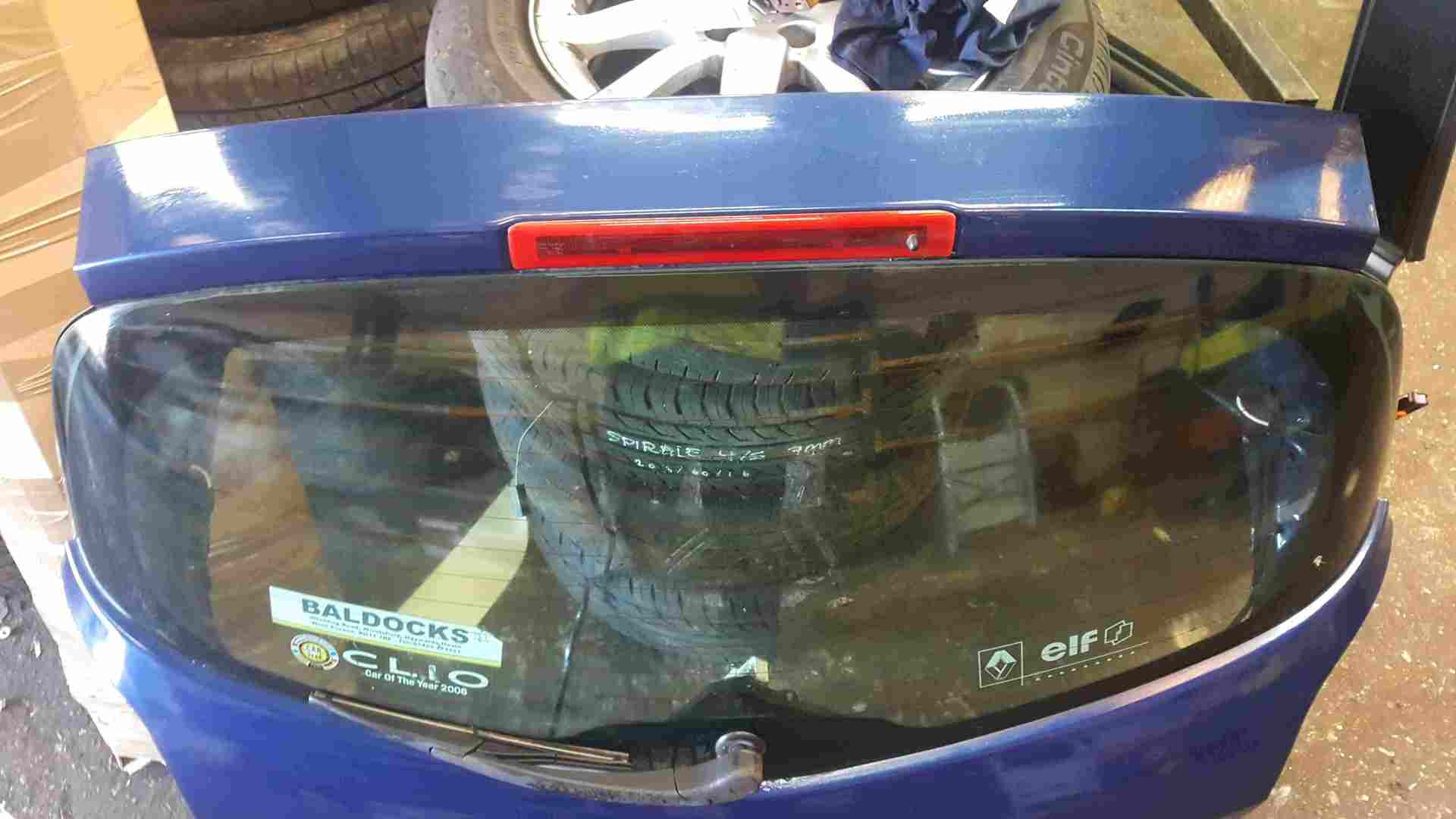 Thumb 3 Renault Clio MK3 2005-2012 Rear Boot Tailgate Blue NV432