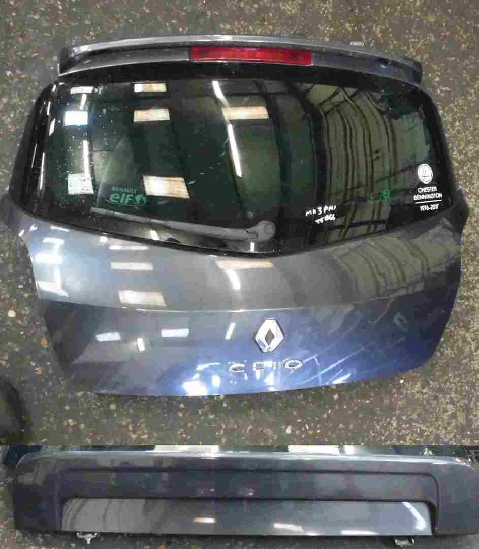 Renault Clio MK3 2005-2012 Rear Boot Tailgate Grey TEB66 Sporty Spoiler