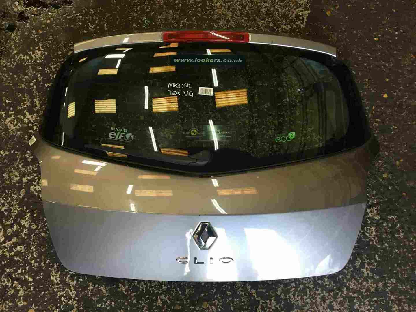 Renault Clio MK3 2005-2012 Rear Boot Tailgate Grey TEKNG