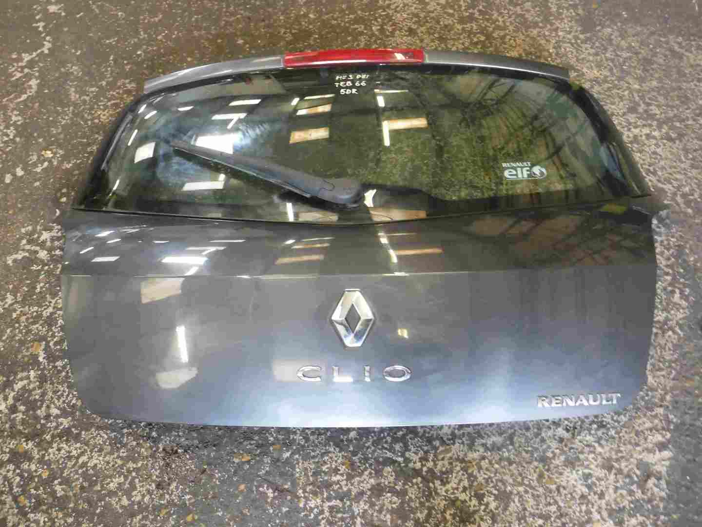 Renault Clio MK3 2005-2012 Rear Tailgate Boot Grey TEB66