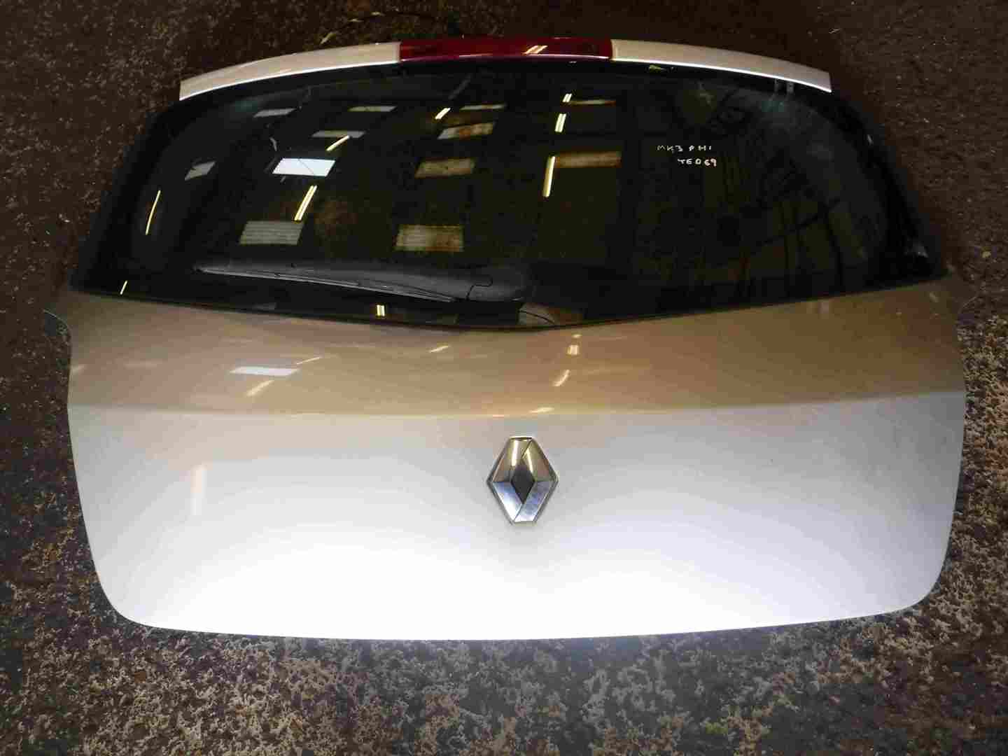 Renault Clio MK3 2005-2012 Rear Tailgate Boot Silver TED69