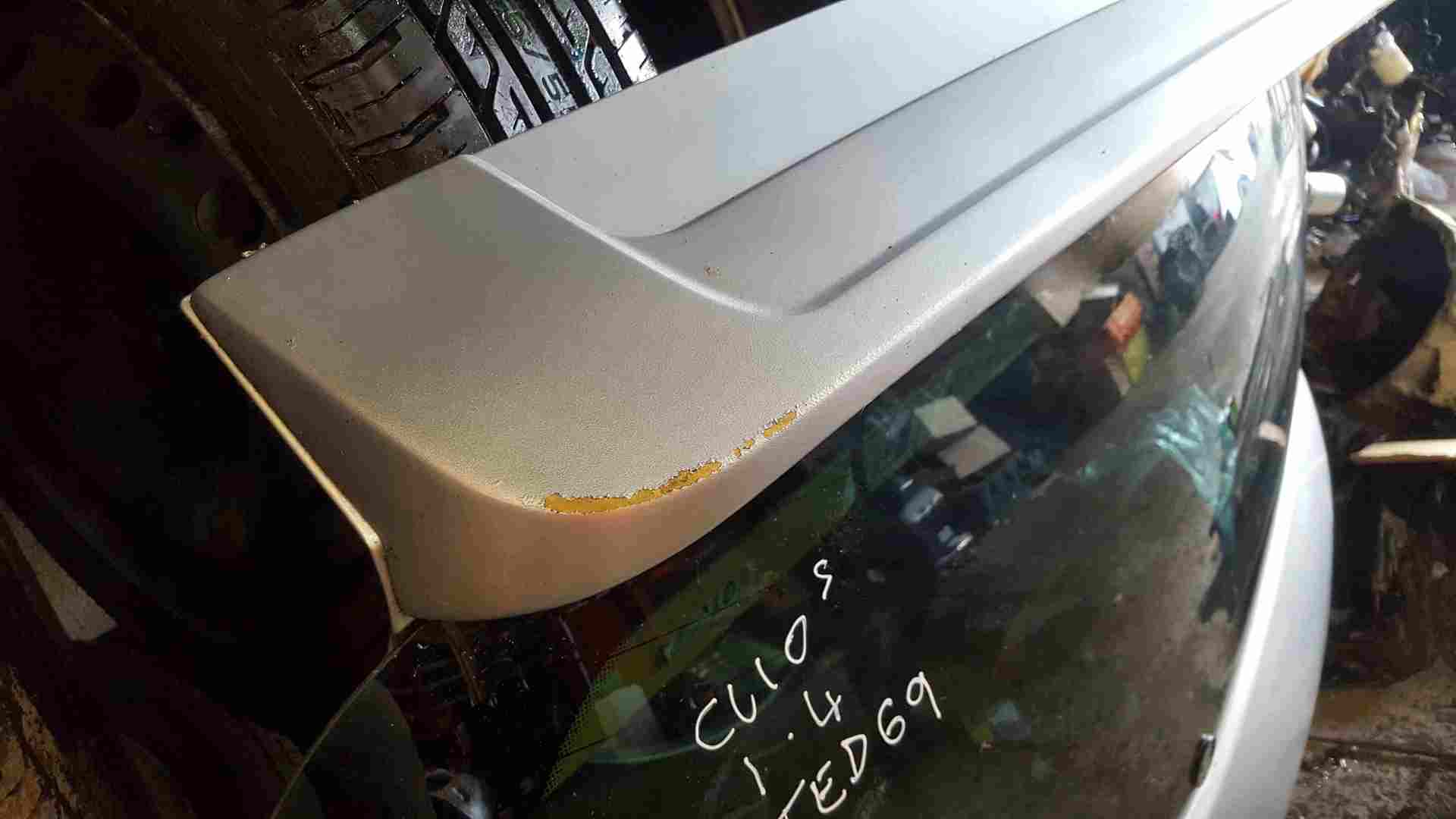 Thumb 7 Renault Clio MK3 2005-2012 Rear Tailgate Boot Silver TED69 Sport Spoiler