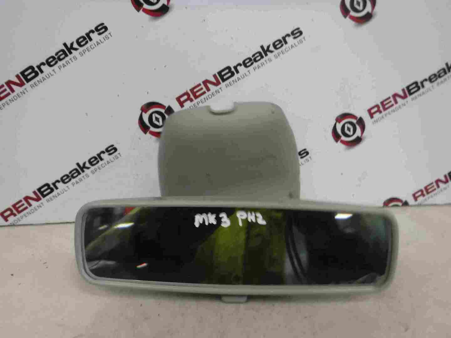 Renault Clio MK3 2005-2012 Rear View Mirror Light Cream