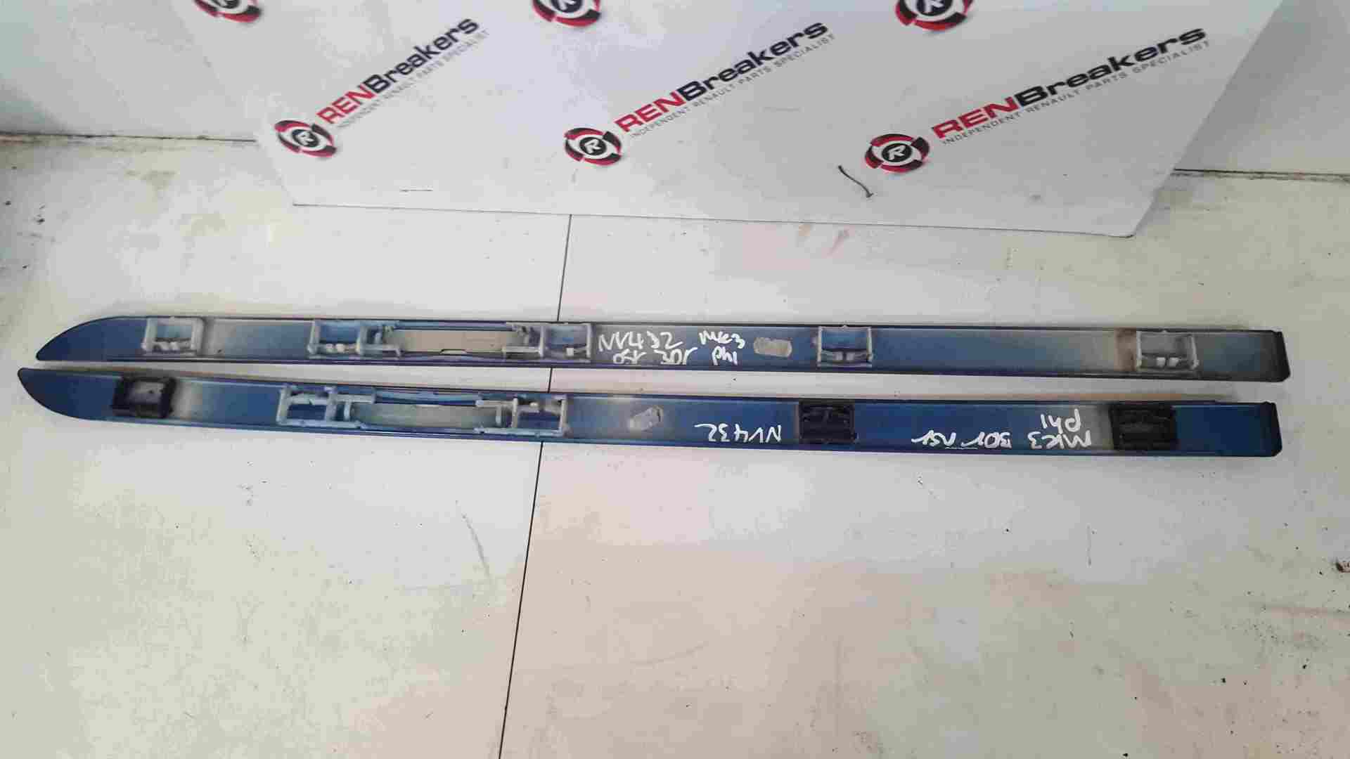 Thumb 3 Renault Clio MK3 2005-2012 Roof Rail Inserts Blue 432