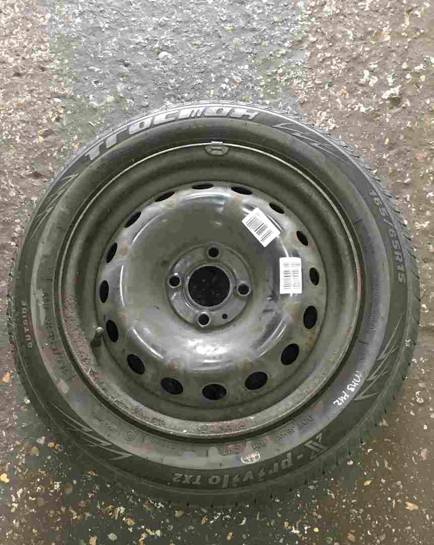 Renault Clio MK3 2005-2012 Spare Steel Wheel Rim + Tyre 165 65 15 7mm
