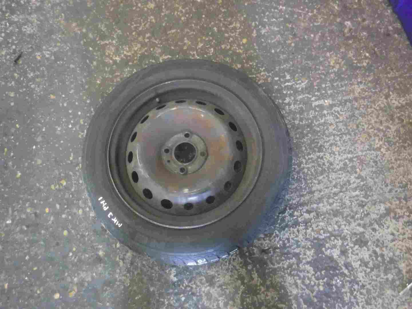 Renault Clio MK3 2005-2012 Steel Wheel Rim + Tyre 165 65 15 6mm Tread