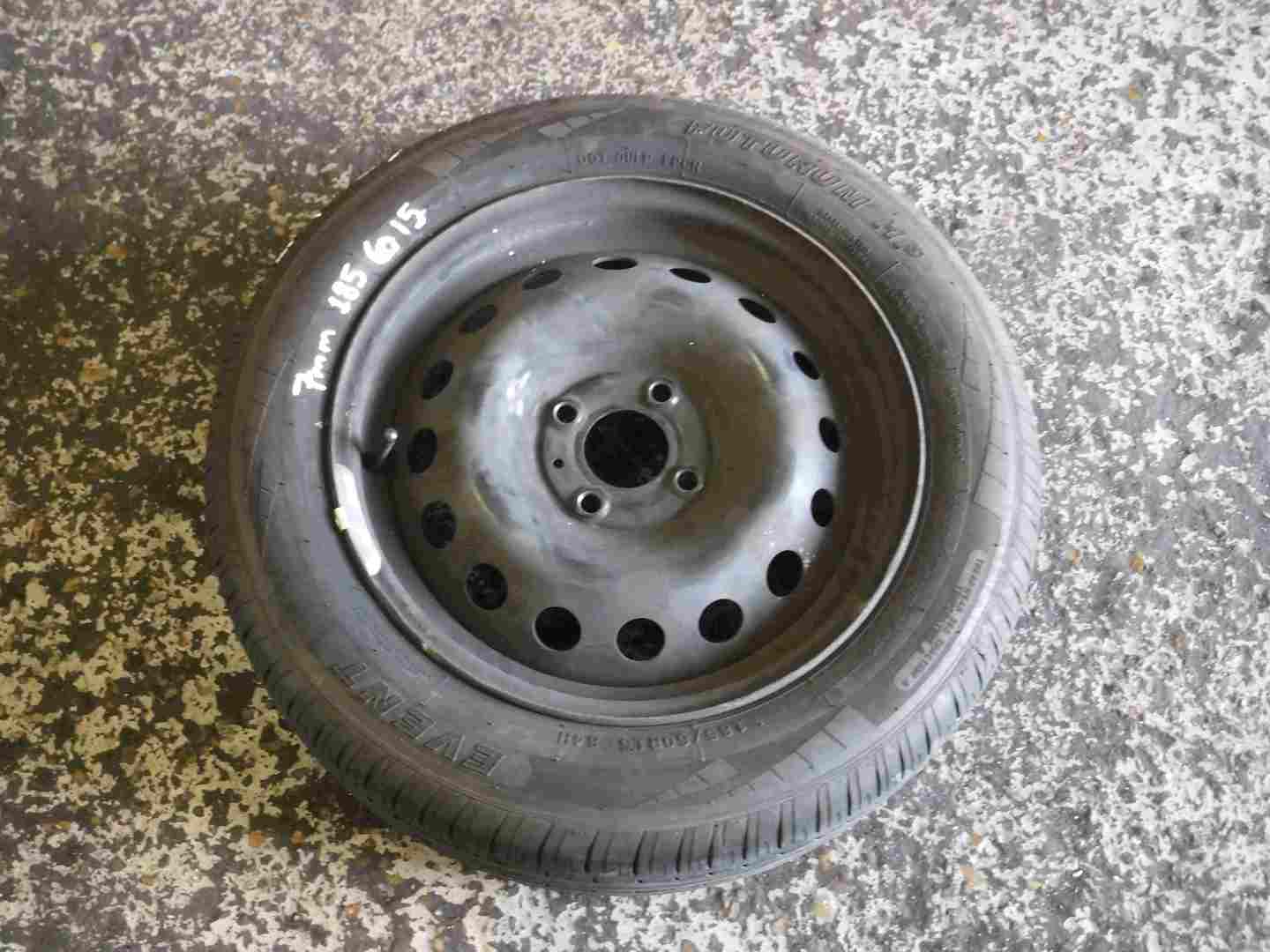 Renault Clio MK3 2005-2012 Steel Wheel Rim + Tyre 185 60 15 7mm Tread