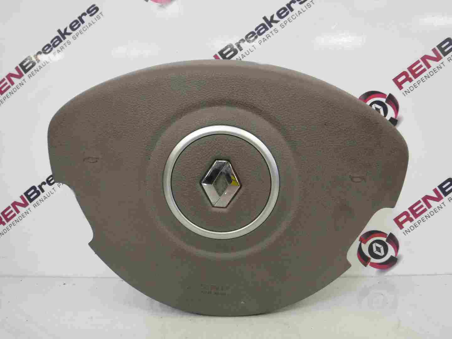 Renault Clio MK3 2005-2012 Steering Wheel Airbag Cruise Control Beige 8200344081