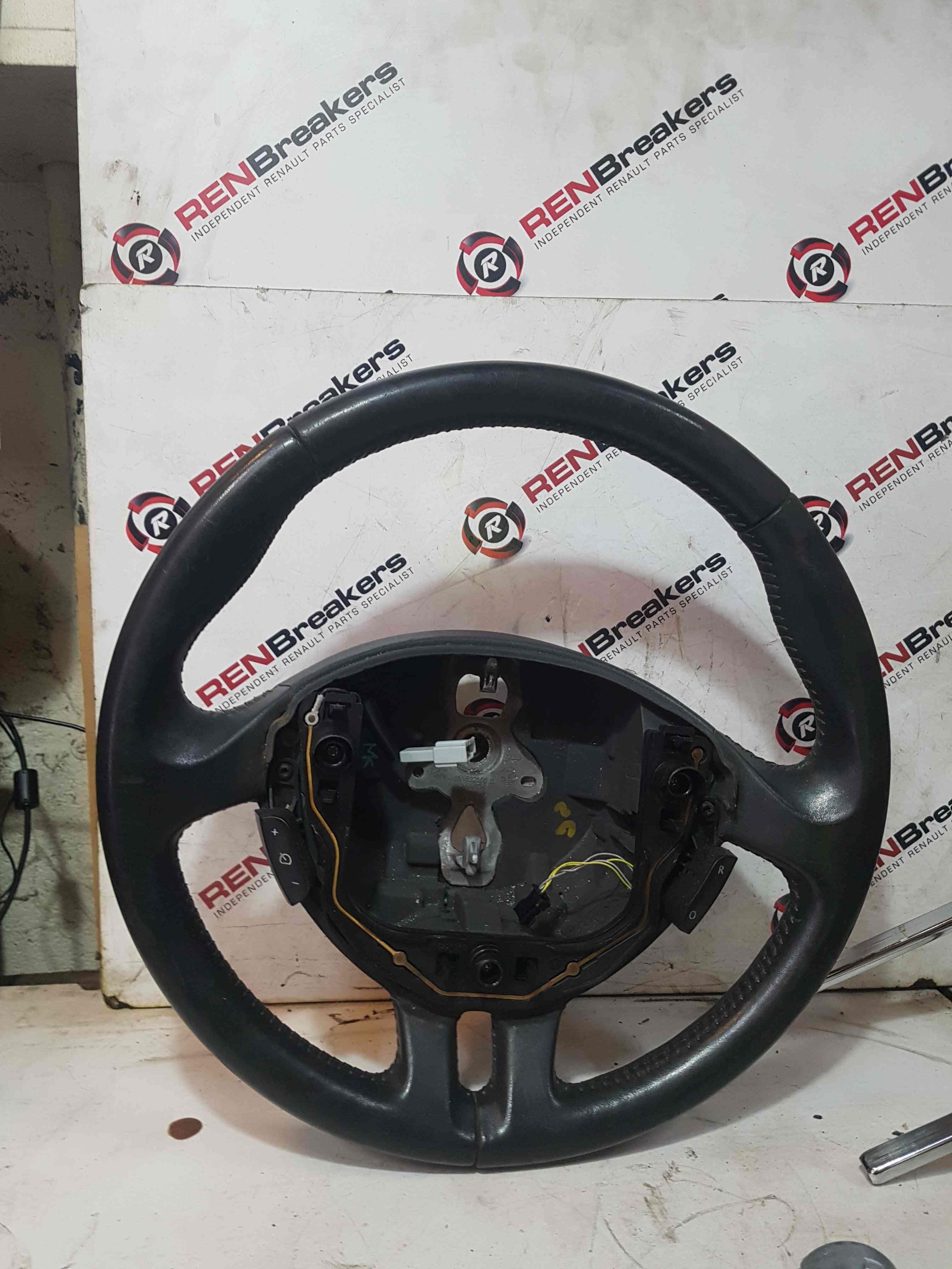 Thumb 2 Renault Clio MK3 2005-2012 Steering Wheel Cruise Control Leather 8200344082
