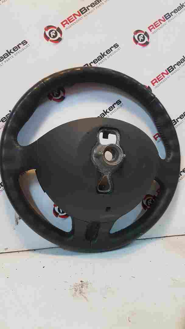 Thumb 4 Renault Clio MK3 2005-2012 Steering Wheel Cruise Control Leather Peel 8200344082
