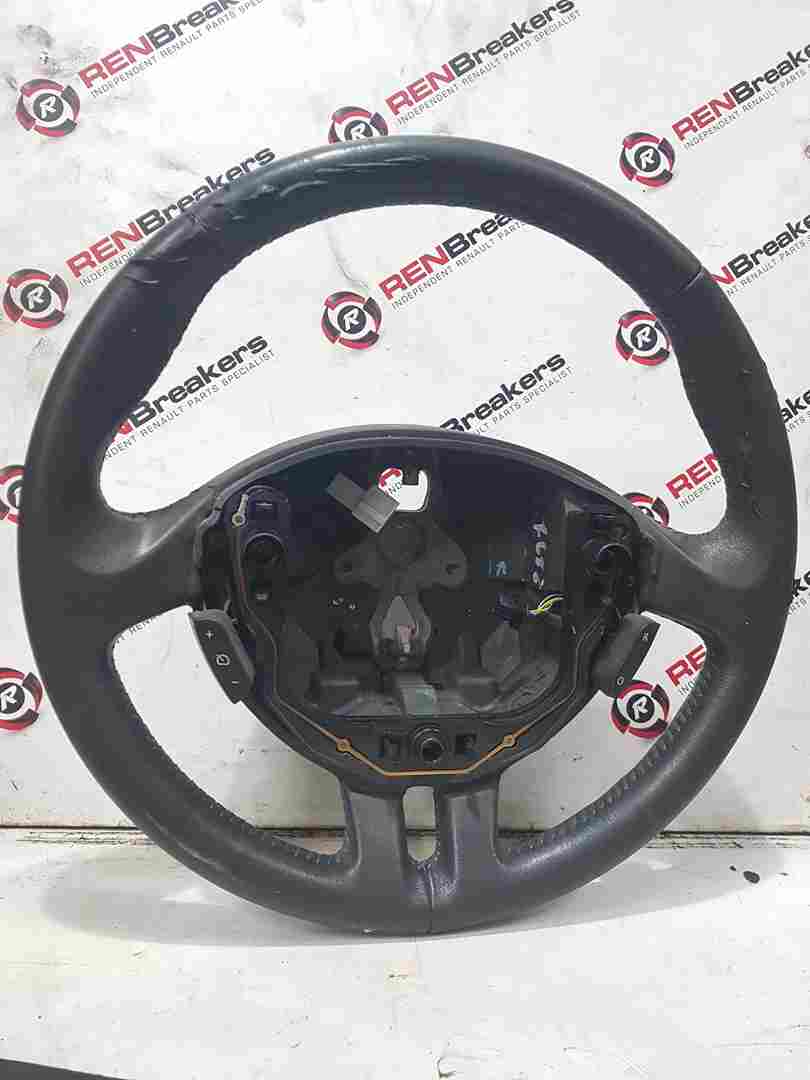 Thumb 2 Renault Clio MK3 2005-2012 Steering Wheel Cruise Control Leather Peel 8200344082