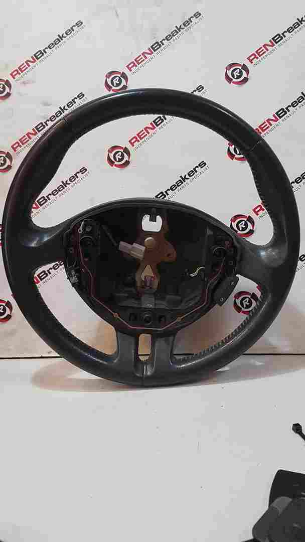 Thumb 2 Renault Clio MK3 2005-2012 Steering Wheel Cruise Control Leather TAB  8200344082