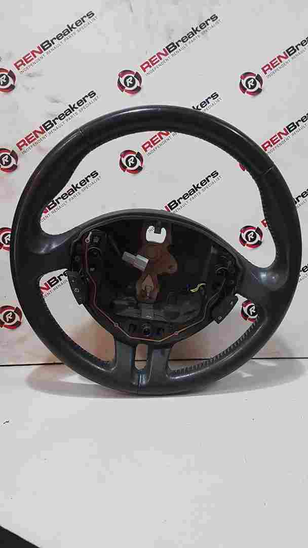 Thumb 5 Renault Clio MK3 2005-2012 Steering Wheel Cruise Control Leather TAB  8200344082
