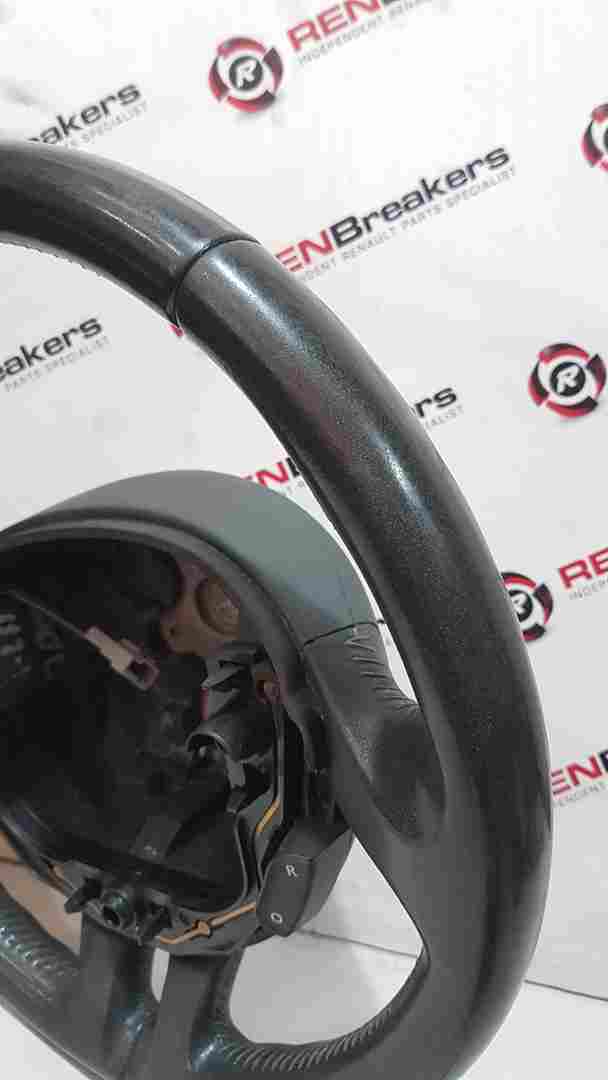 Thumb 7 Renault Clio MK3 2005-2012 Steering Wheel Cruise Control Leather TAB  8200344082
