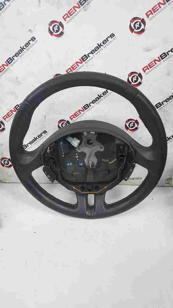 Renault Clio MK3 2005-2012 Steering Wheel Cruise Control leather worn