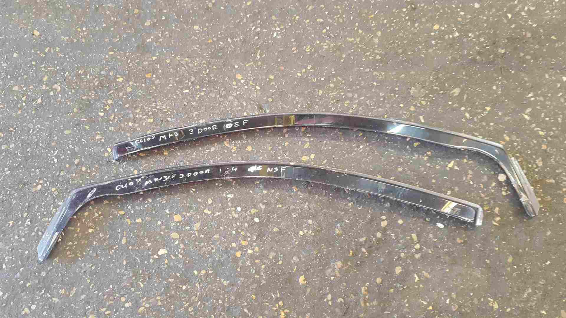Thumb 2 Renault Clio MK3 2005-2012 Team Heko Wind Deflectors 3door Front