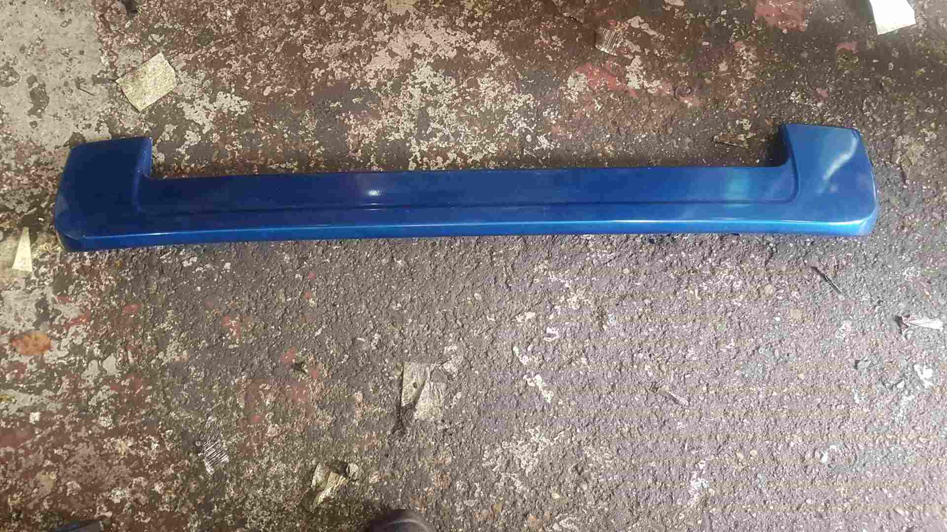 Renault Clio MK3 2005-2012 Terna Blue Rear Tailgate Boot Blue Spoiler