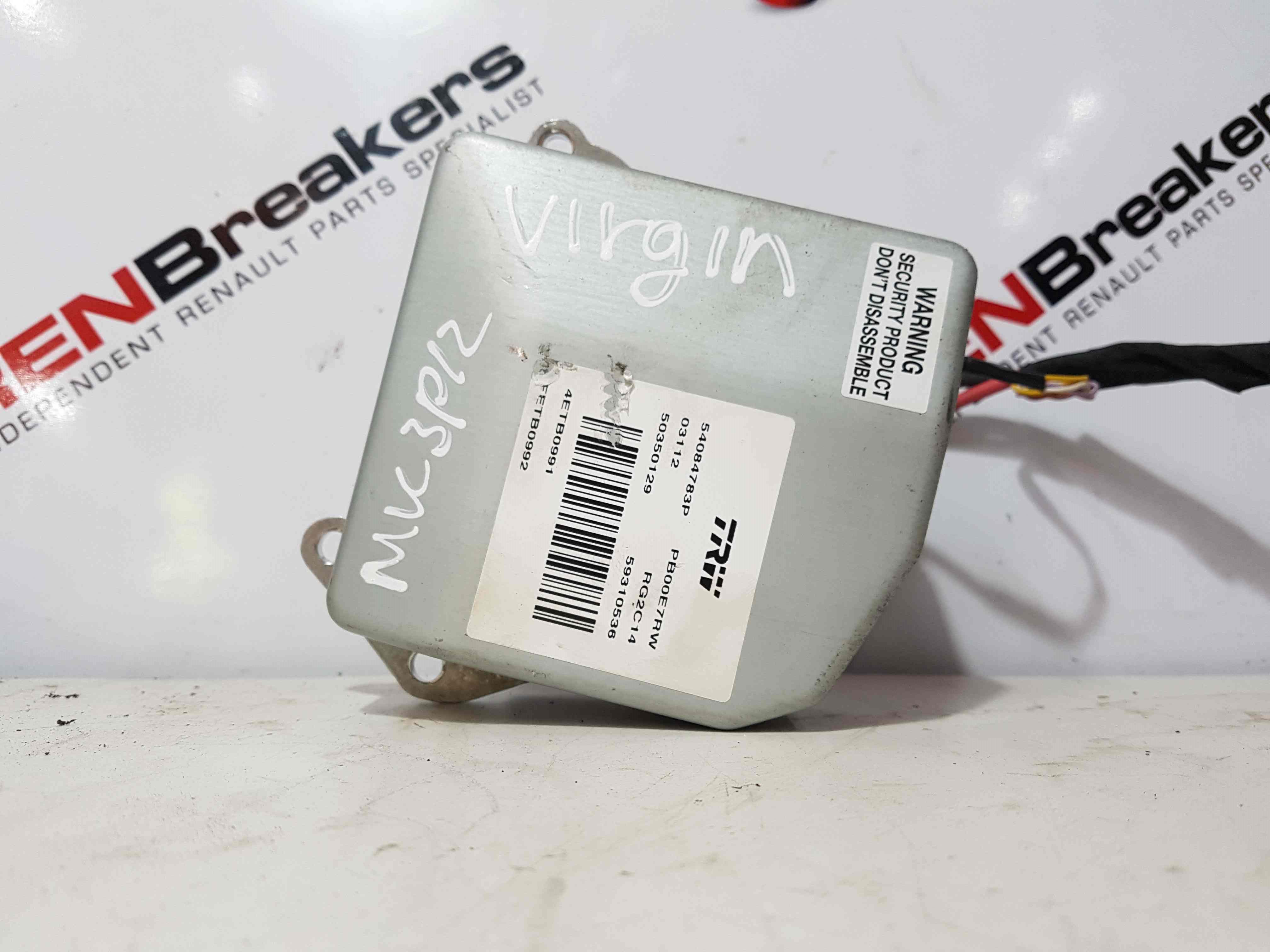 Thumb 7 Renault Clio MK3 2005-2012 Steering Column ECU Trw Computer 8200937973 VIRGIN