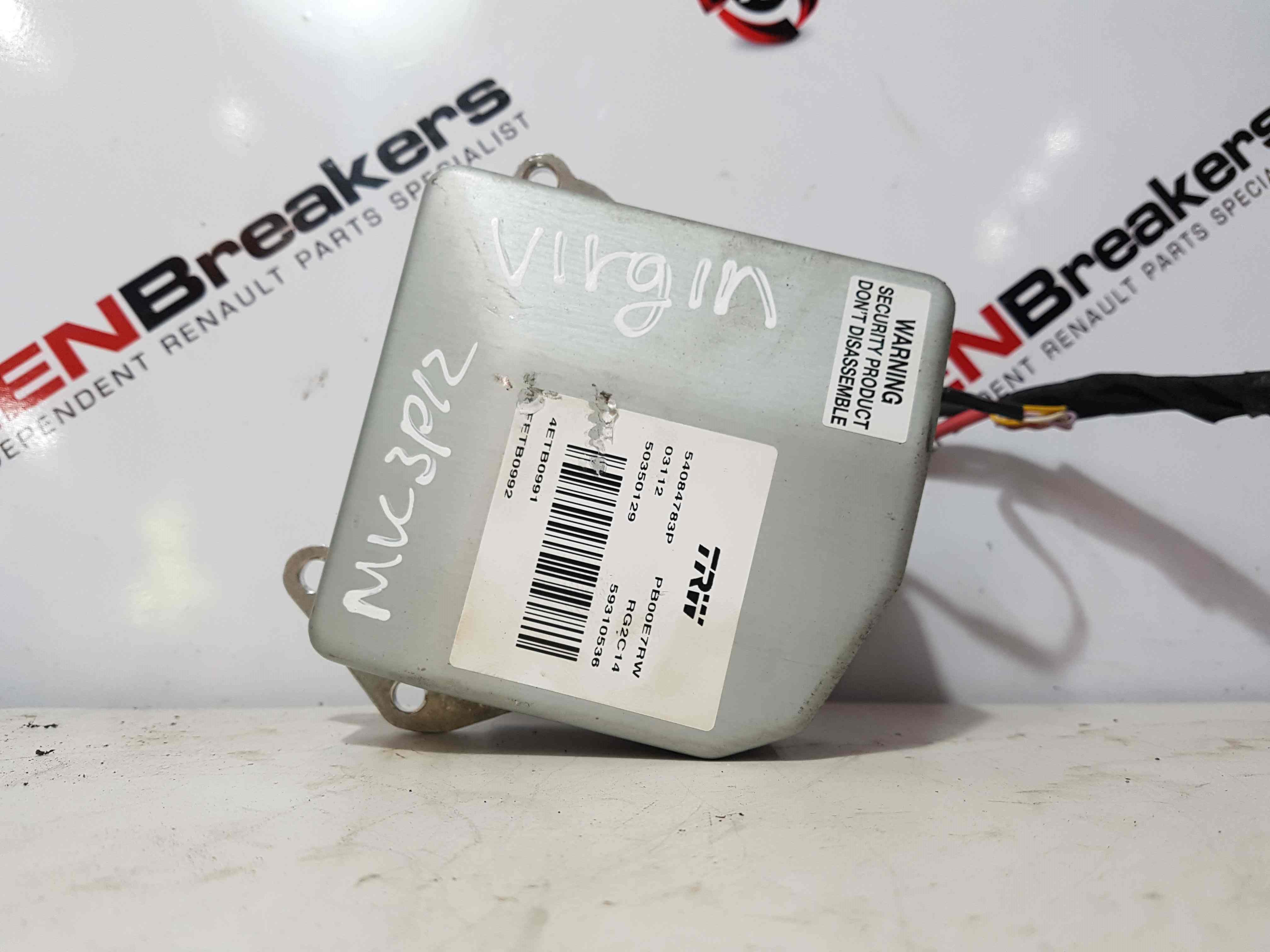 Thumb 8 Renault Clio MK3 2005-2012 Steering Column ECU Trw Computer 8200937973 VIRGIN