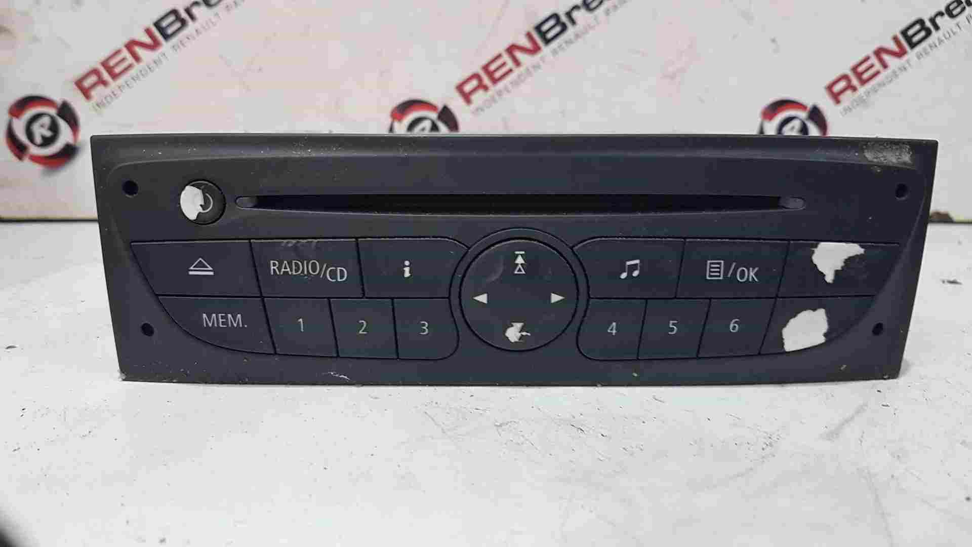 Renault Clio MK3 2008-2012 Cd Player Radio + Code 281150038R