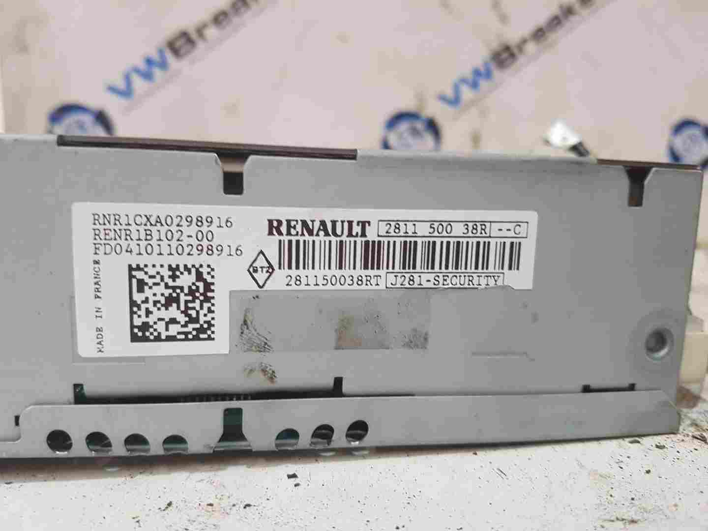 Thumb 3 Renault Clio MK3 2008-2012 Cd Player Radio + Code 281150038R