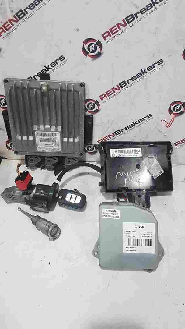 Thumb 3 Renault Clio MK3 2009-2012 1.5 DCI ECU SET Uch BCM Steering ECU Key FOB Barrel
