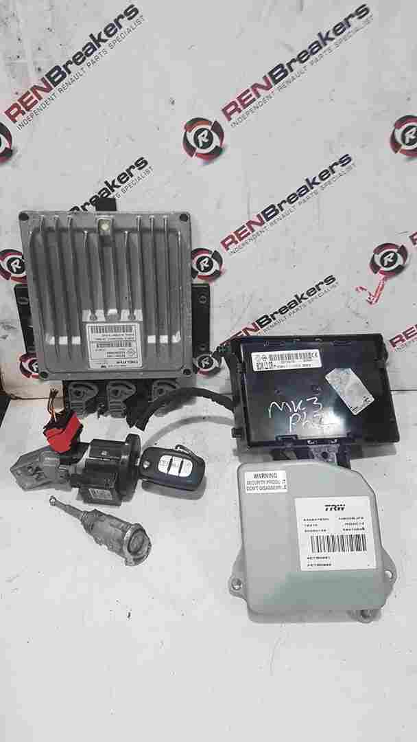 Thumb 4 Renault Clio MK3 2009-2012 1.5 DCI ECU SET Uch BCM Steering ECU Key FOB Barrel