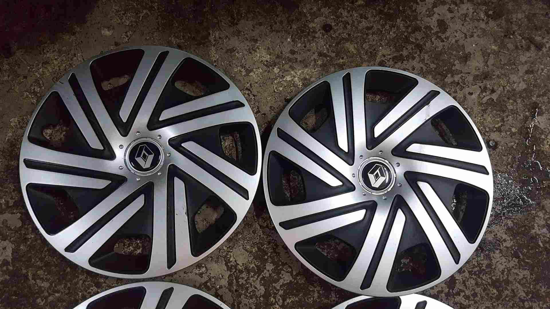 Thumb 3 Renault Clio MK3 2009-2012 15 Inch Steel Wheel HUB Cap SET Caps Will FIT Others