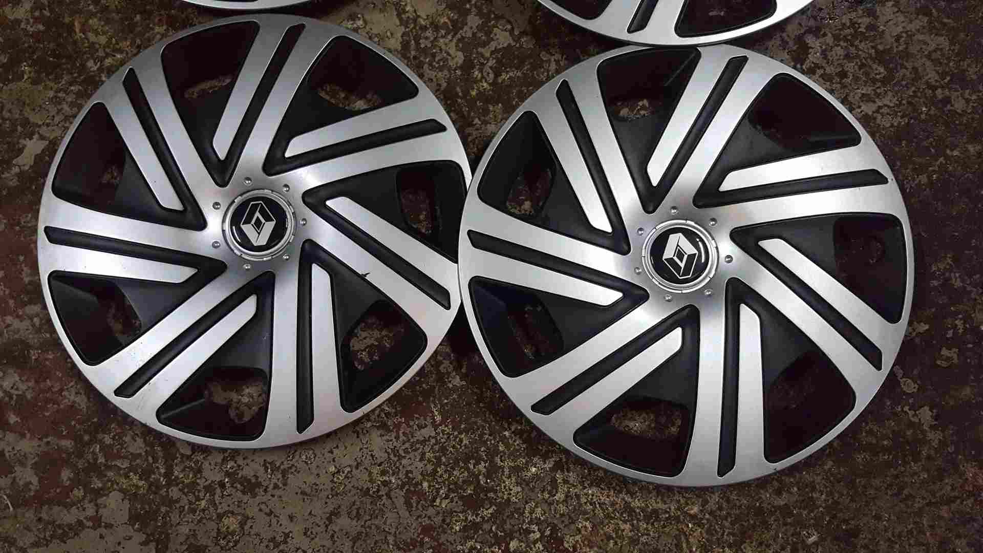 Thumb 4 Renault Clio MK3 2009-2012 15 Inch Steel Wheel HUB Cap SET Caps Will FIT Others