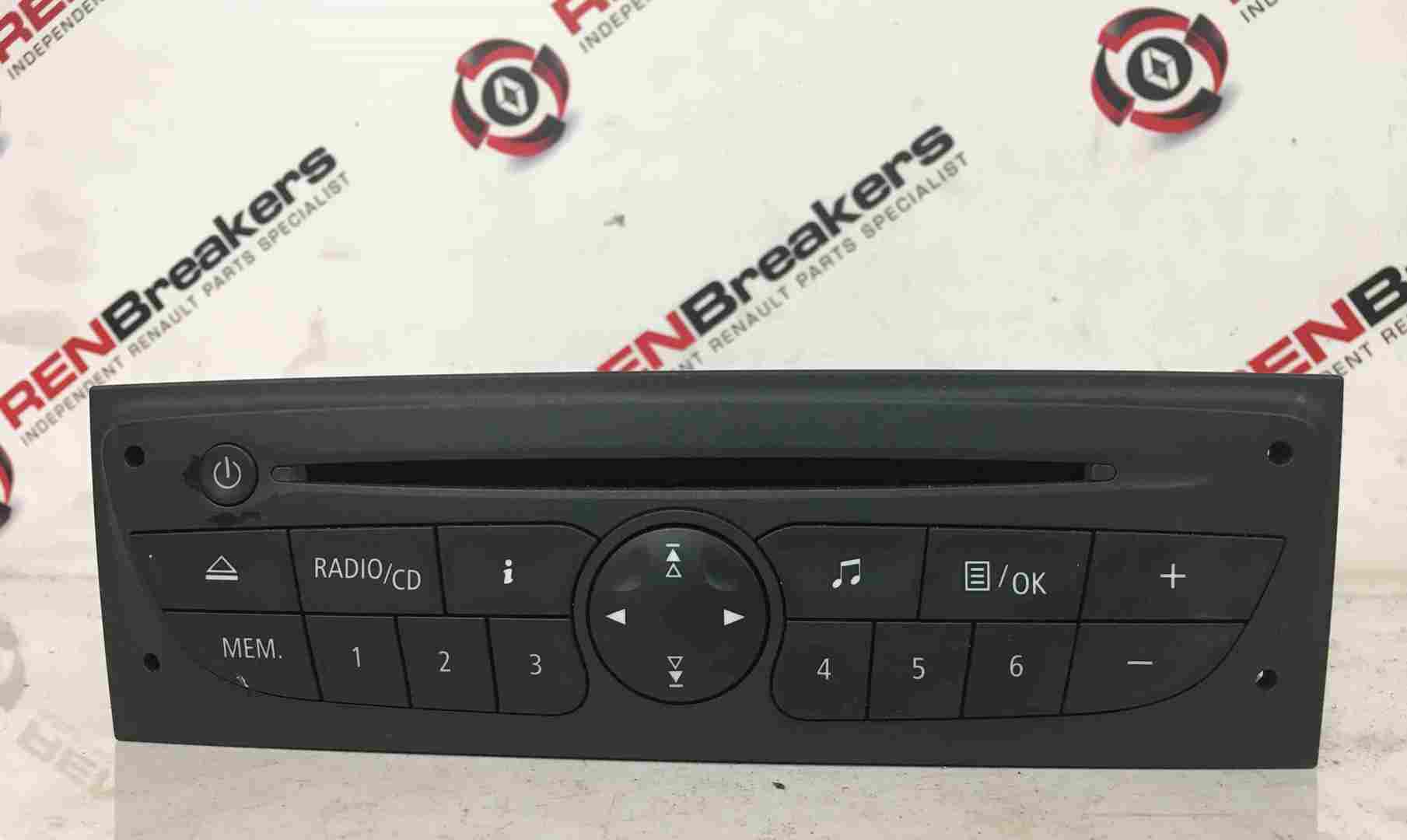 Renault Clio MK3 2009-2012 CD Player MP3 Radio + Code 281150038r 281150038R