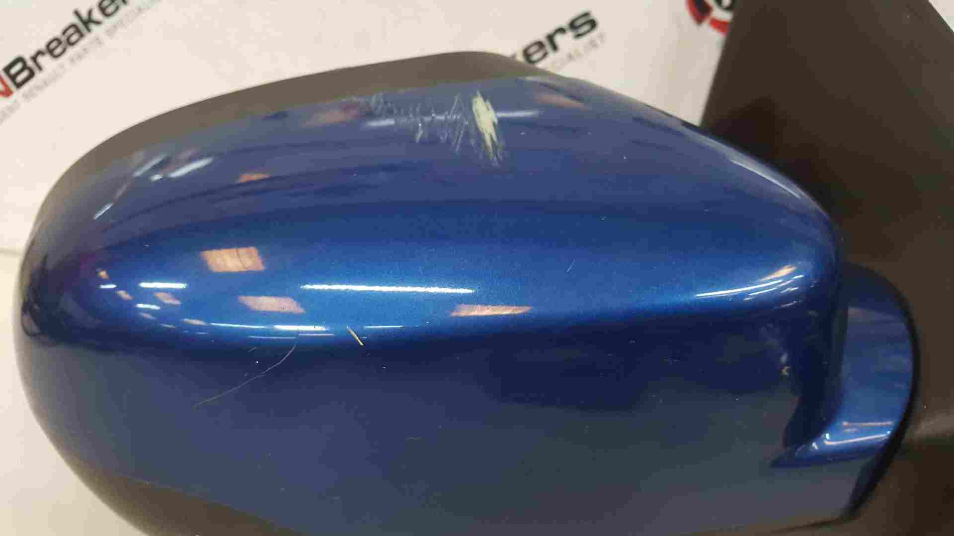 Thumb 4 Renault Clio MK3 2009-2012 Drivers OS Wing Mirror Blue TERNA