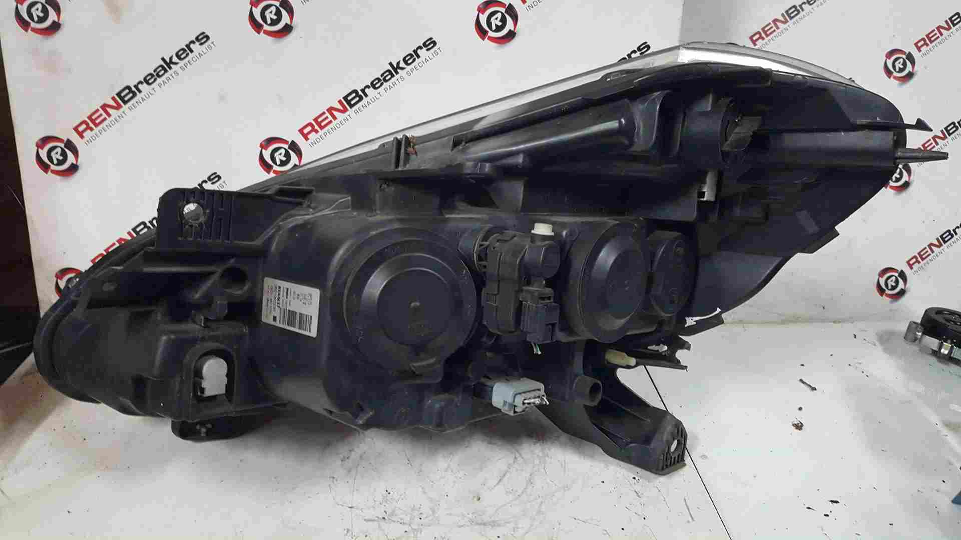 Thumb 3 Renault Clio MK3 2009-2012 Drivers OSF Front Headlight Black Backing tab broken