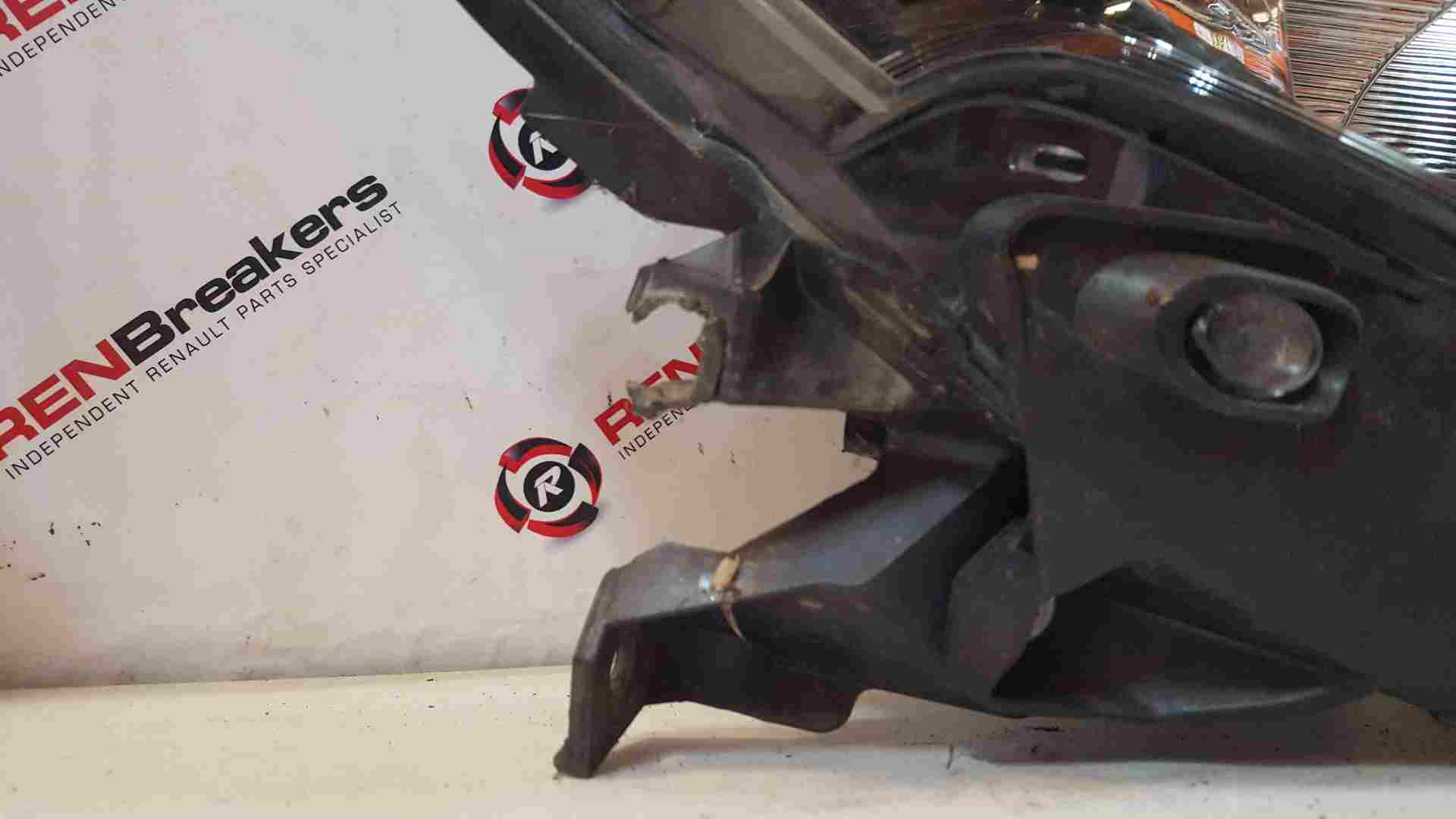 Thumb 2 Renault Clio MK3 2009-2012 Drivers OSF Front Headlight Black Backing FACELIFT
