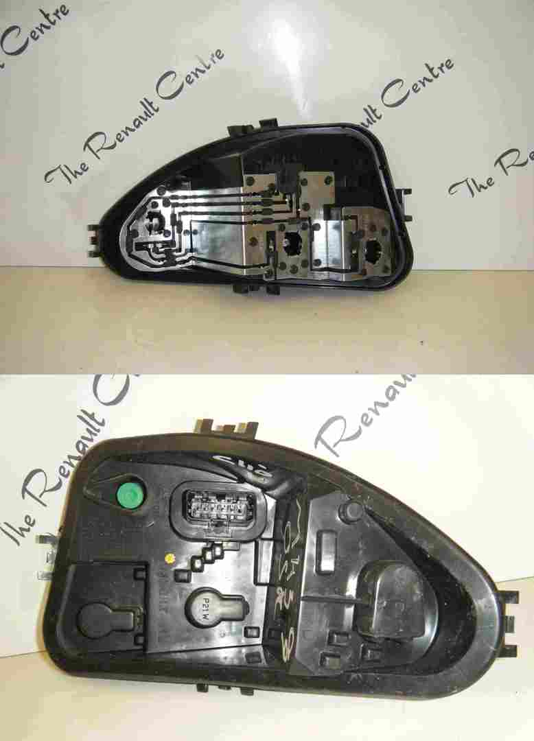 Renault Clio MK3 2009-2012 Drivers OSR Rear Bulb Holder Circuit Board