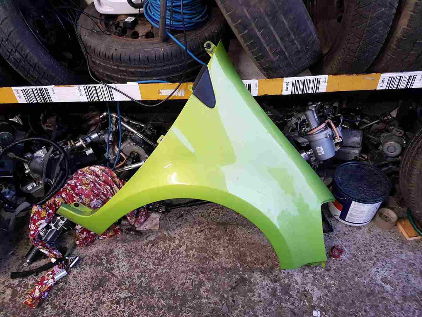 Thumb 2 Renault Clio MK3 2009-2012 Drivers Os Wing Green Tednq