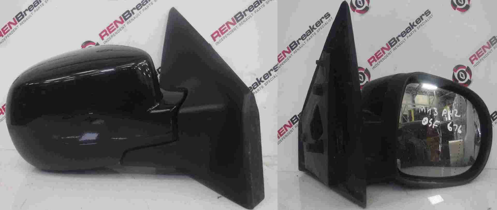 Renault Clio MK3 2009-2012 Drivers Os Wing Mirror 676 Electric Facelift Folding