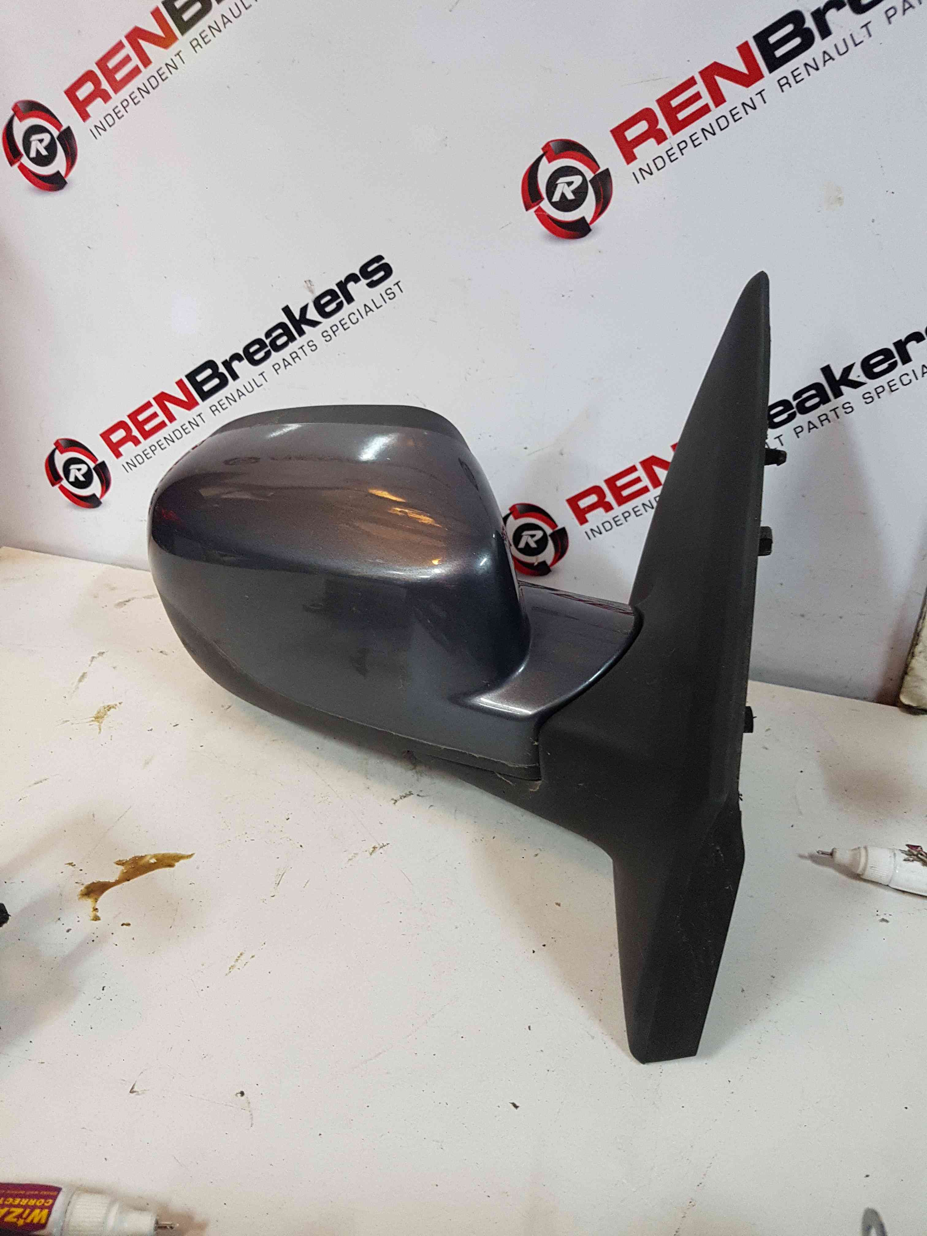 Thumb 2 Renault Clio MK3 2009-2012 Drivers Os Wing Mirror Blue Purple Tej47