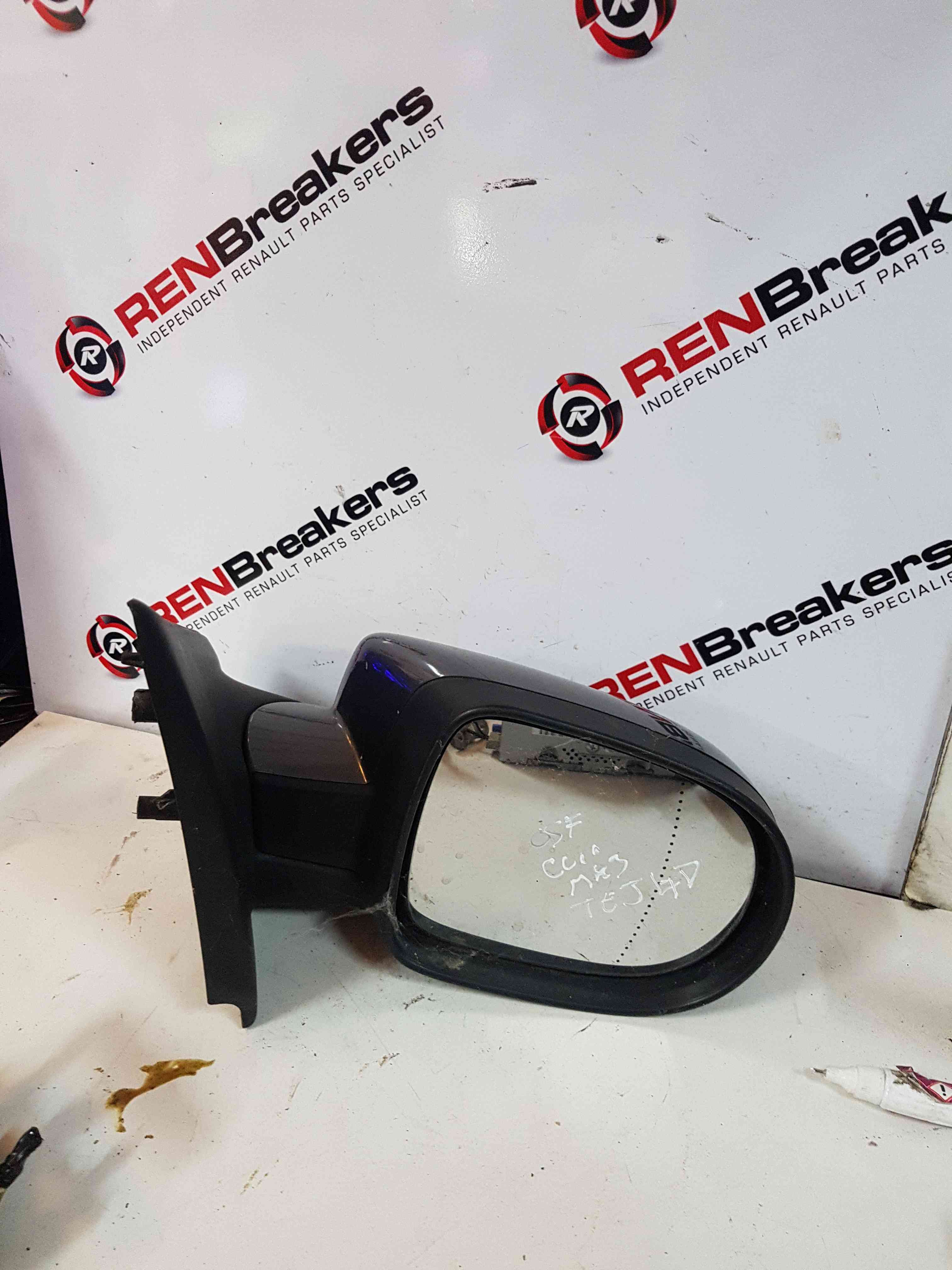 Thumb 3 Renault Clio MK3 2009-2012 Drivers Os Wing Mirror Blue Purple Tej47