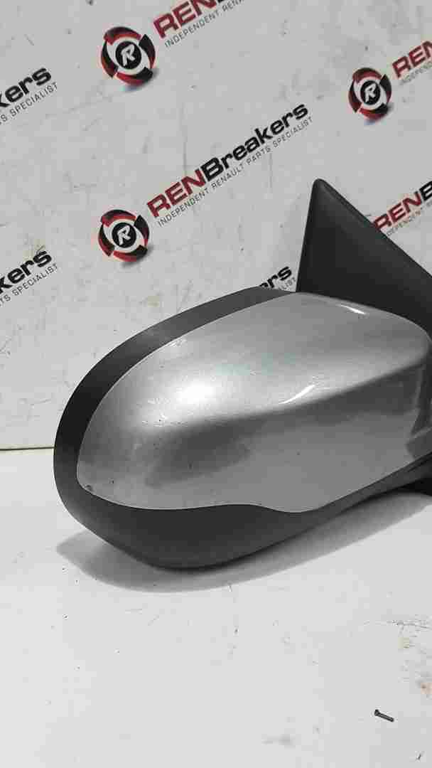 Thumb 3 Renault Clio MK3 2009-2012 Drivers Os Wing Mirror Grey 