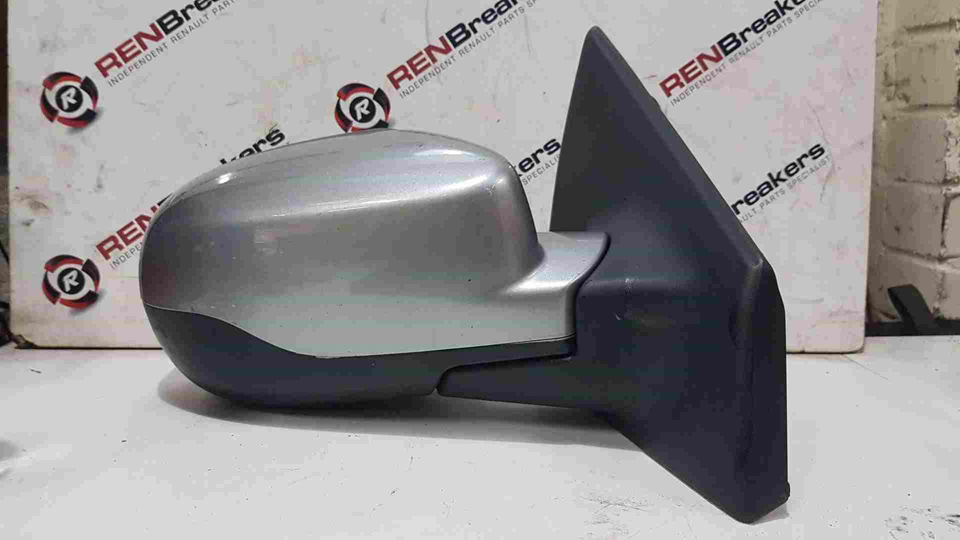 Renault Clio MK3 2009-2012 Drivers Os Wing Mirror Grey 