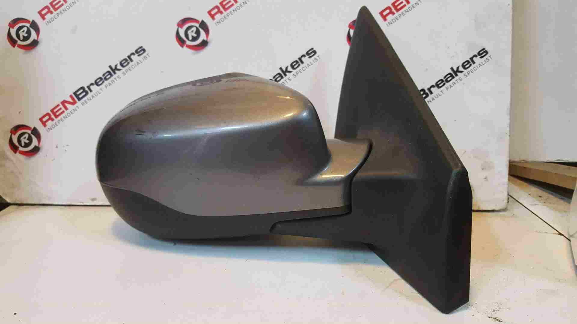 Thumb 3 Renault Clio MK3 2009-2012 Drivers Os Wing Mirror Grey Tekng Power Folding
