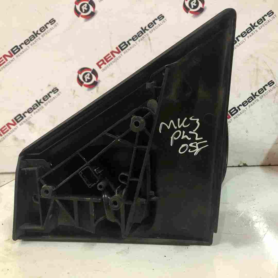 Thumb 5 Renault Clio MK3 2009-2012 Drivers Os Wing Mirror Plain Silver Bronze Electric