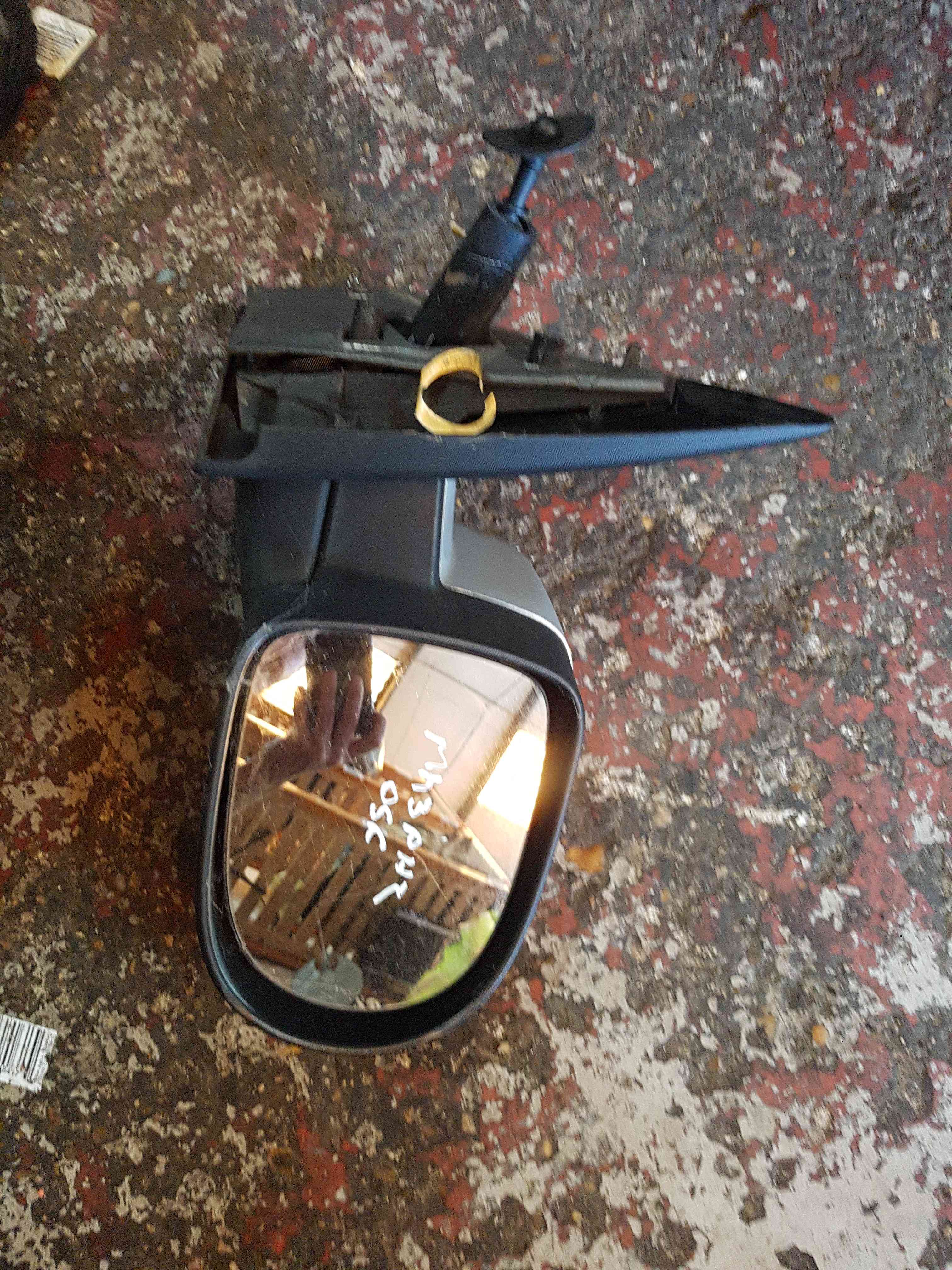Thumb 6 Renault Clio MK3 2009-2012 Drivers Os Wing Mirror Silver Facelift Manual